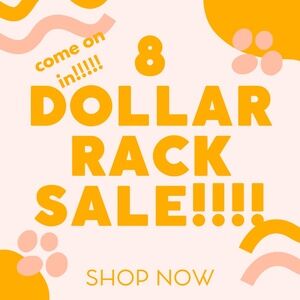 All week 8 dollar sale  huge sale!!!!!